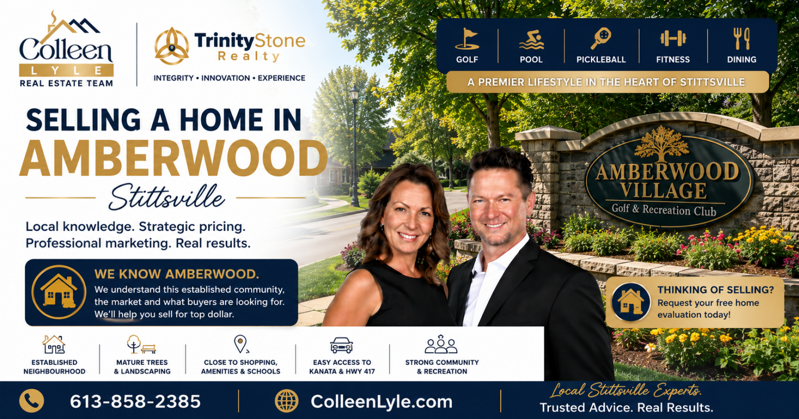 Selling your hoe in Amberwood, Stittsville